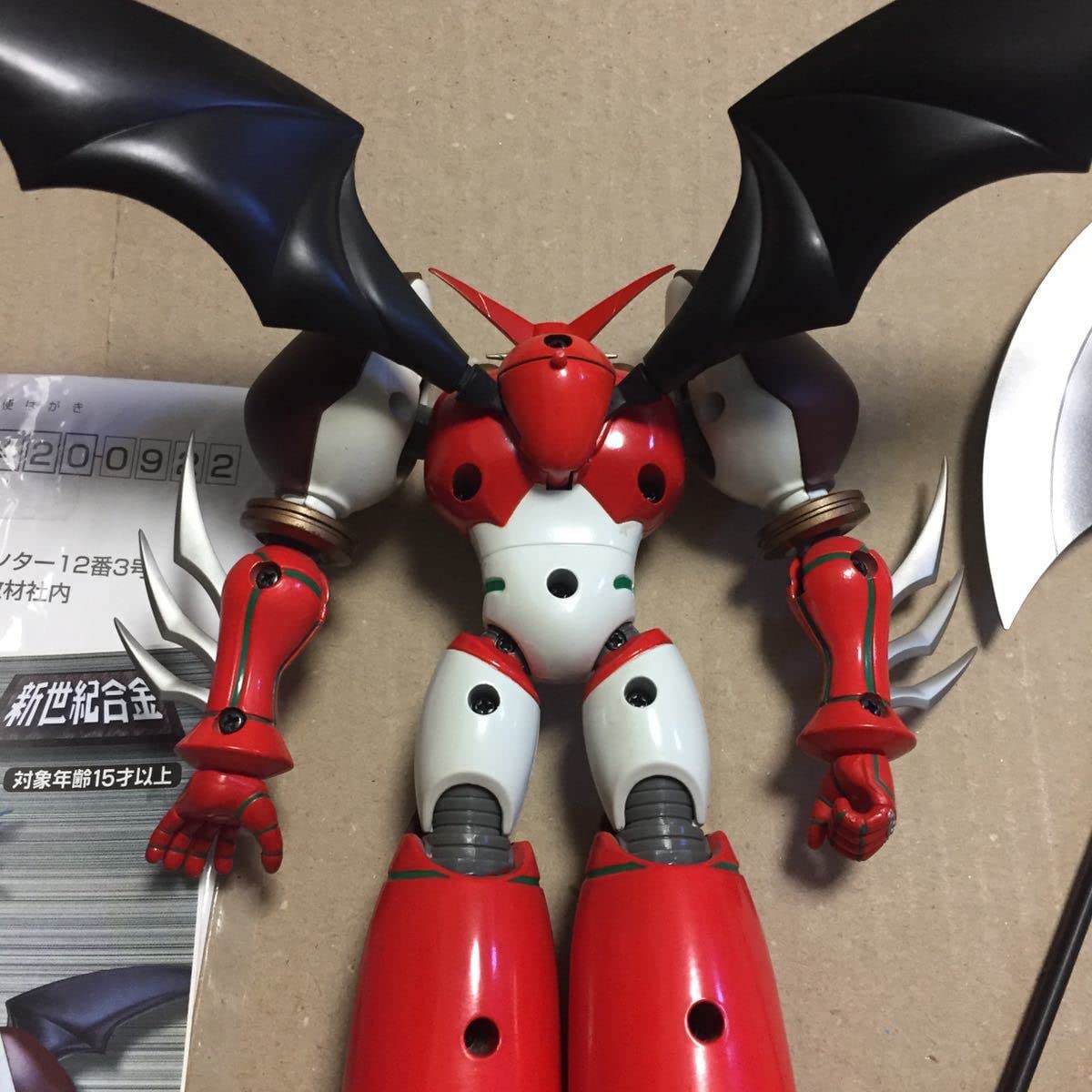 パーツ抜け有】NEO GETTER 1 新世紀合金 可動フィギュア 汚し塗装版