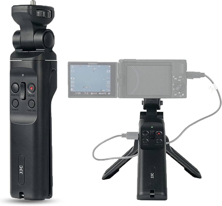 Amazon | JJC GP-VPT1 シューティンググリップ 有線リモートググリップ