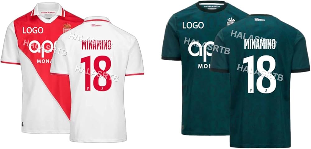 Amazon | HALASRTB 2024-2025年 モナコ サッカー ユニフォーム 南野