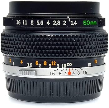 Amazon.com : Olympus 50mm f/1.4 Manual Focus Auto-S Zuiko Lens for