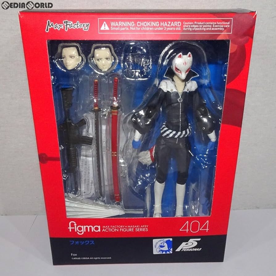 Amazon.co.jp: [FIG]figma(フィグマ) 404 フォックス ペルソナ5 完成品