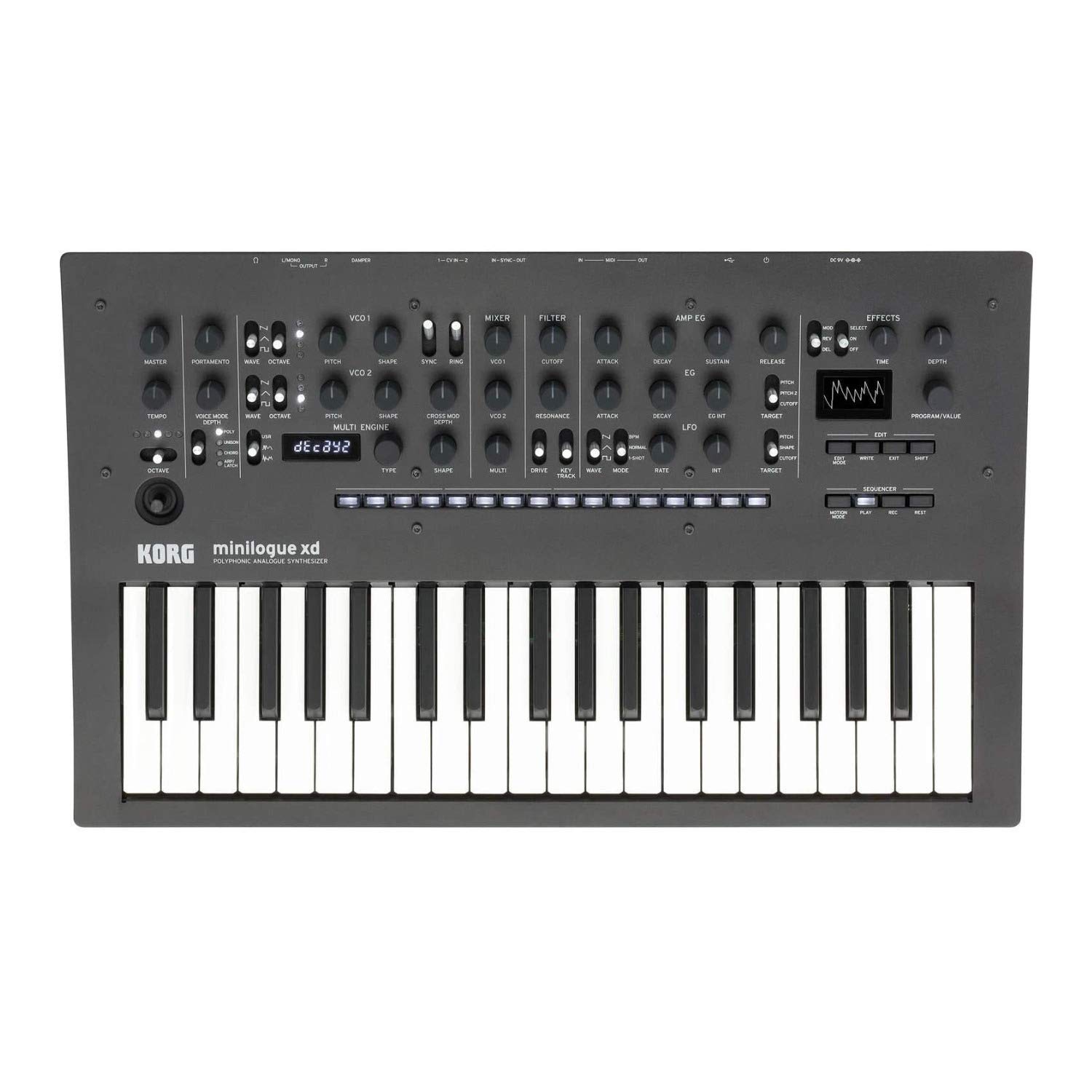 Amazon.com: Korg minilogue xd 37-key Polyphonic Analog