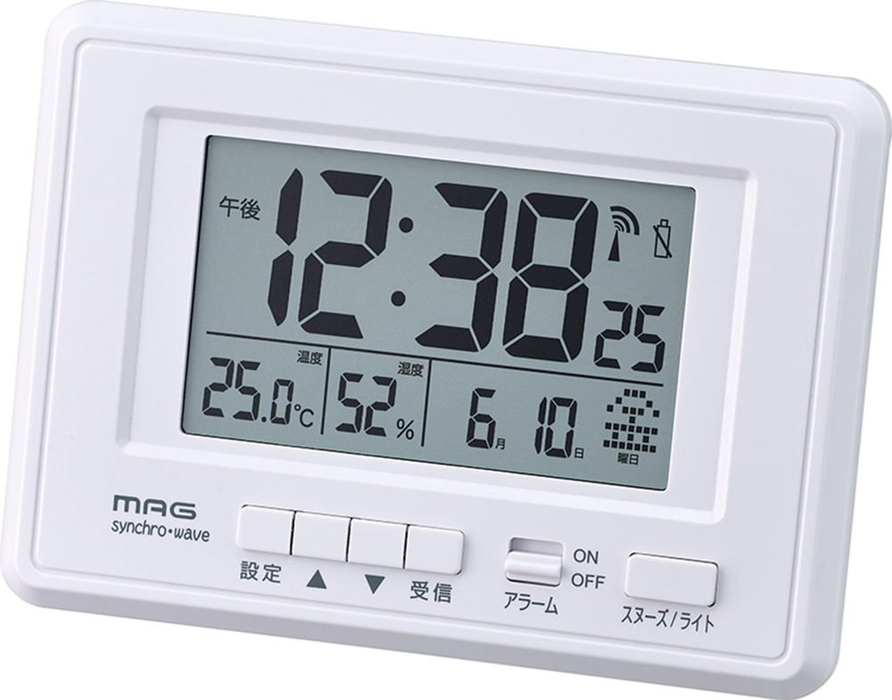 MAG マグ らくらく電波時計 T-696 CGM MAG マグ らくらく電波時計 T