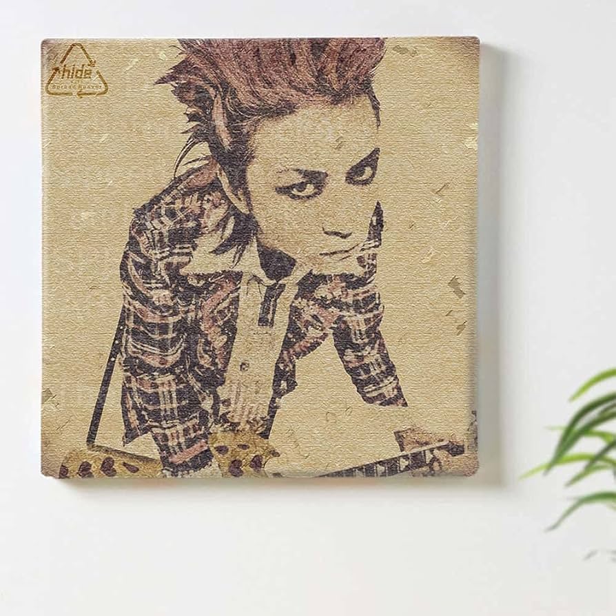 Amazon.co.jp: XJAPAN hide アートパネル 30cm × 30cm 日本製 ポスター