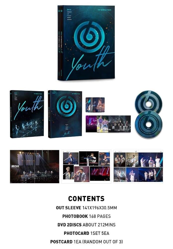ミュージック DAY6 1st world tour youth DVD Amazon.co.jp: デイ