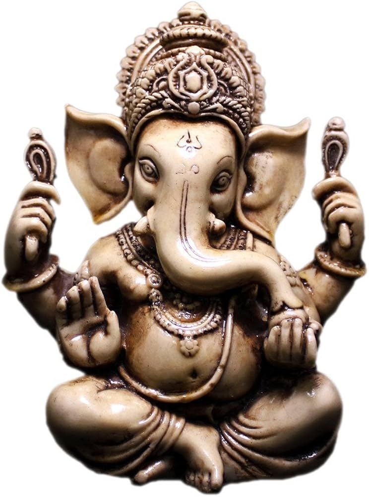 ガネーシャ像 手彫り