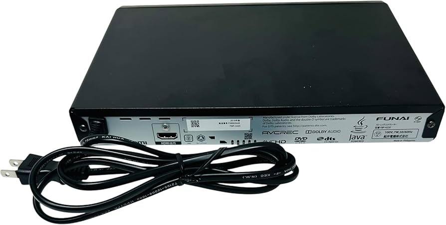 Amazon | フナイ ブルーレイプレーヤー/DVDプレイヤー コンパクト FBP