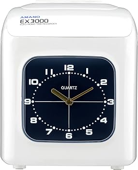 Amazon | アマノ タイムレコーダー EX3000J | タイムカード本体