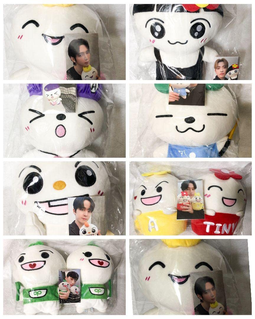 ATEEZ ティズモン teez mon ぬいぐるみ トレカ カフェ 8種コンプ