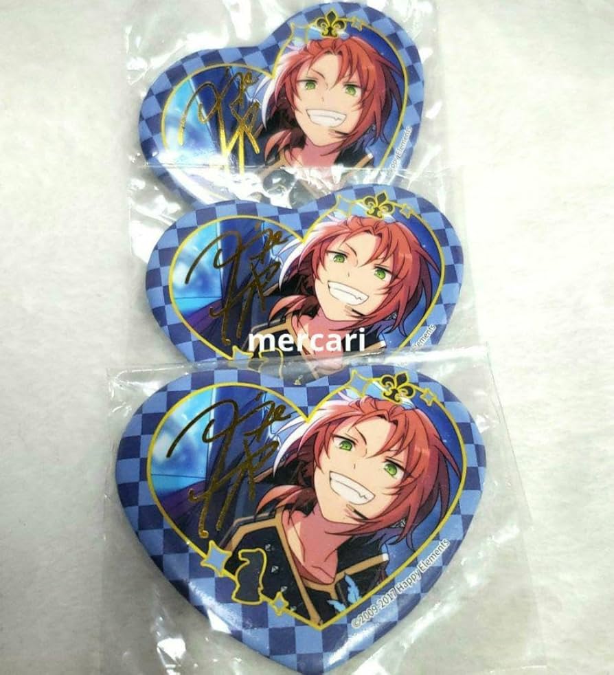 あんスタ 中国 願望缶バッジ 月永レオ