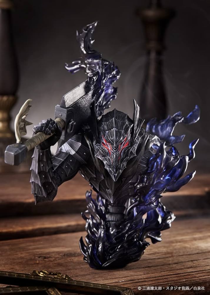 白泉社 ベルセルク42 ガッツ(狂戦士の甲冑)胸像フィギュア付き特装版