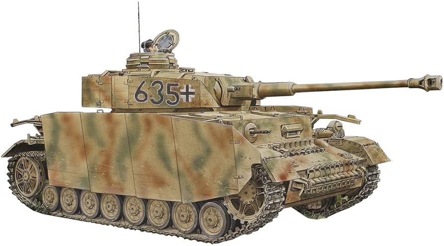 Amazon | サイバーホビー 1/35 WW.II ドイツ軍 IV号戦車H型 中期生産型