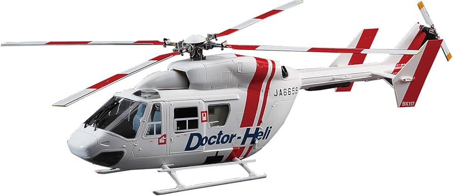 未開封品】ハセガワ 1/32スケール BK-117 ドクターヘリ 未開封品