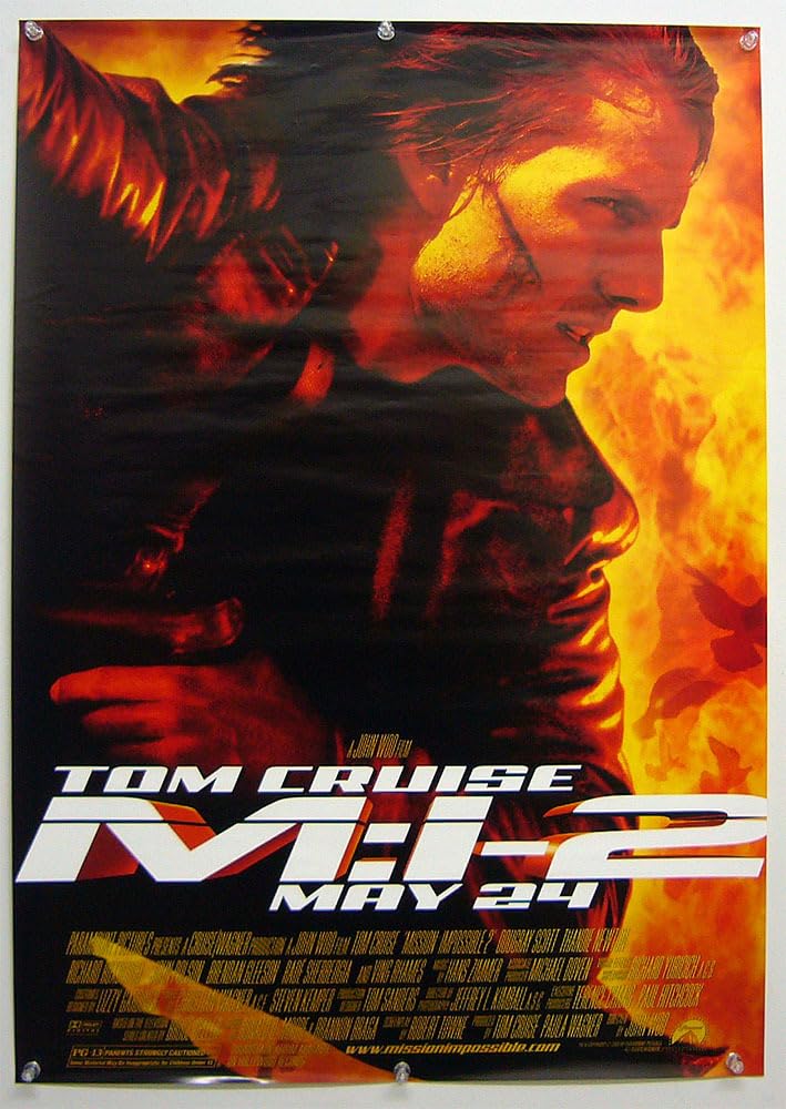 トム・クルーズ「M=i=Ⅲ」公開告知用B2サイズポスター（非売品