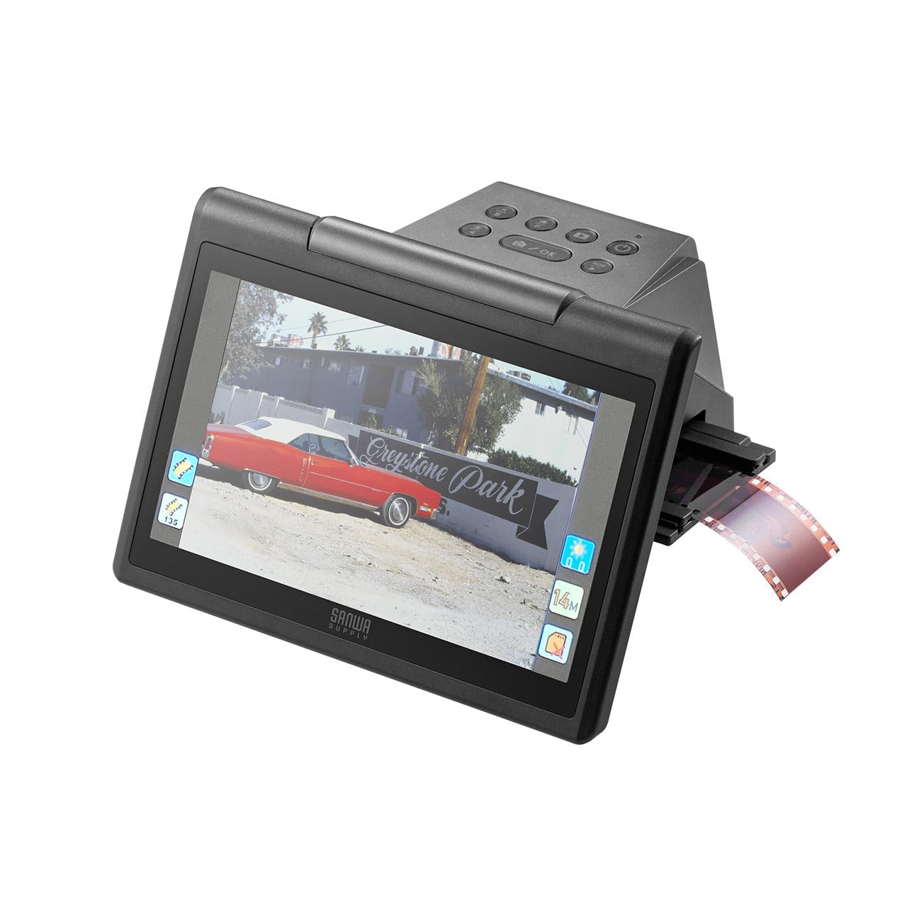 Amazon | サンワダイレクト フィルムスキャナー 35mm/126/110/スライド