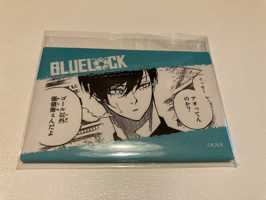 ブルーロック 原作 プリンセスカフェ スクエアカンバッジ 缶バッジ 糸