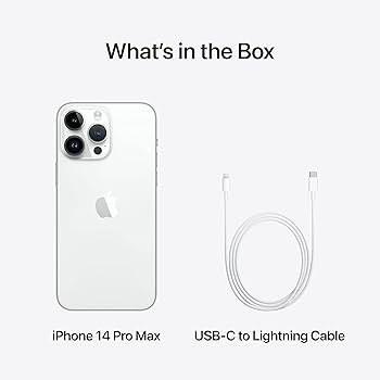 Apple iPhone 14 Pro Max (256 GB) - Silver : Amazon.sg