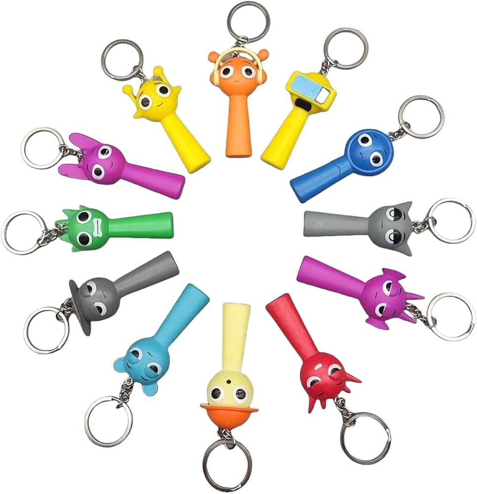 スプランキー ラバーキーホルダー（全33種セット） スプランキー