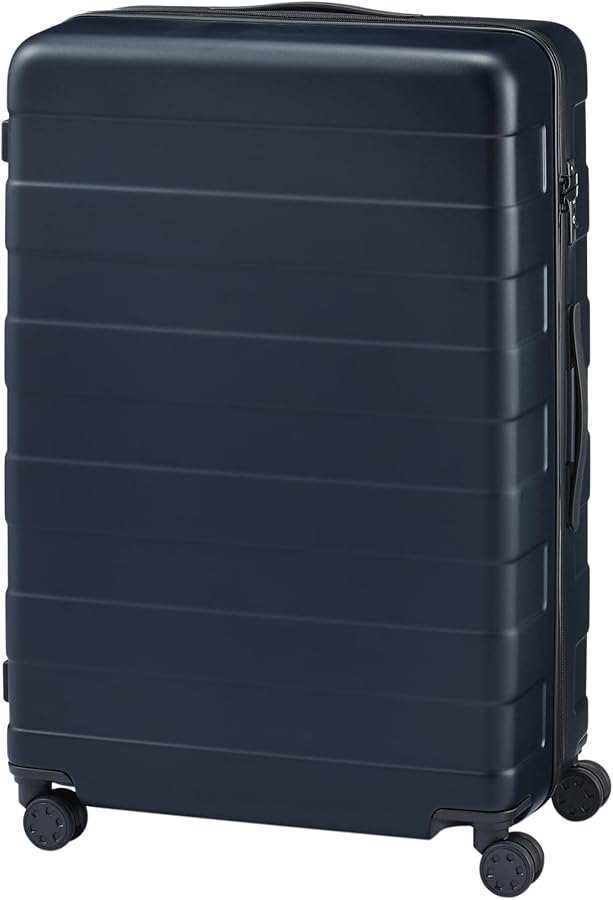 Amazon | 無印良品 キャリーケース(105L) バーを自由に調節できる