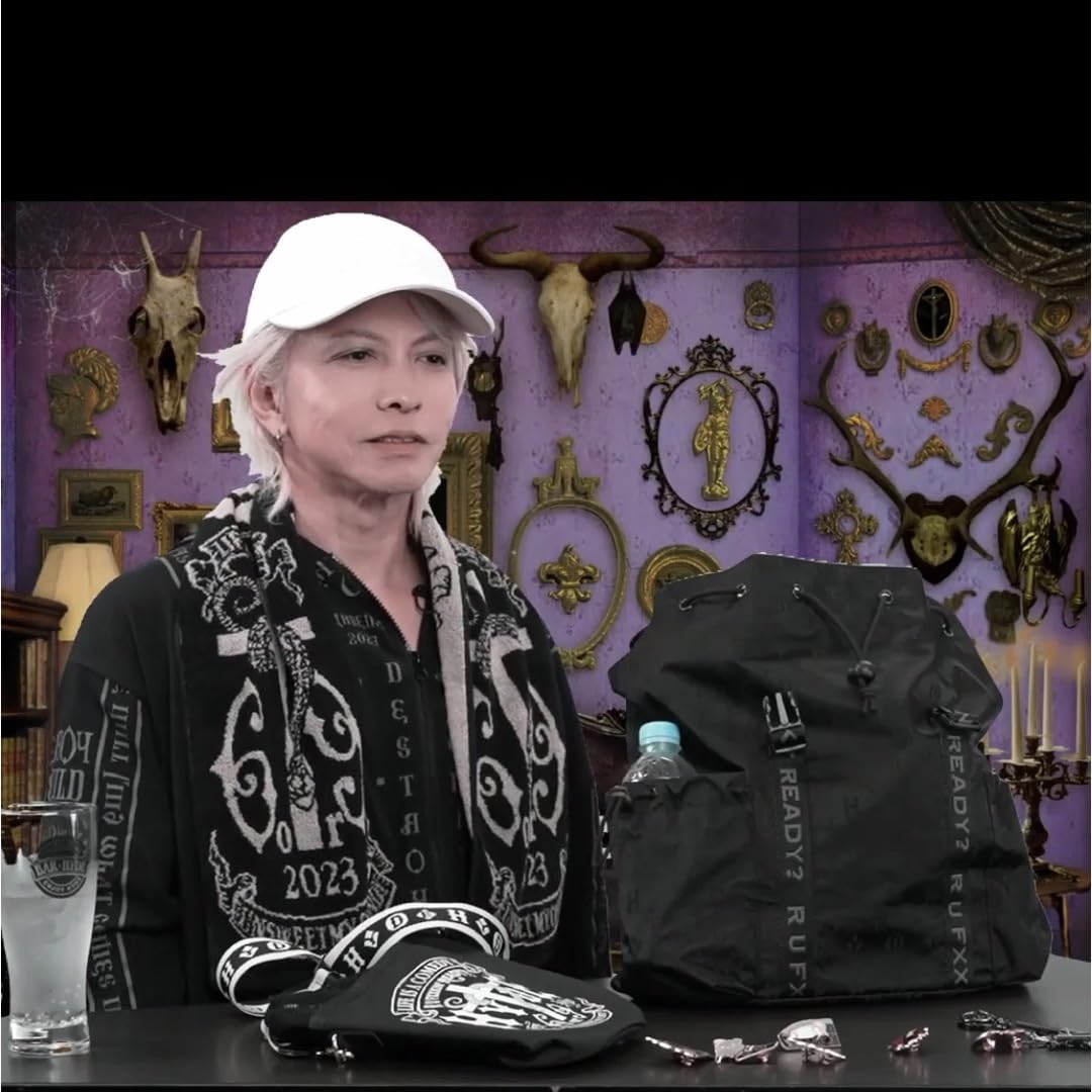 美品]HYDE 2023 ライブグッズ リュック バックパック ブラック Amazon