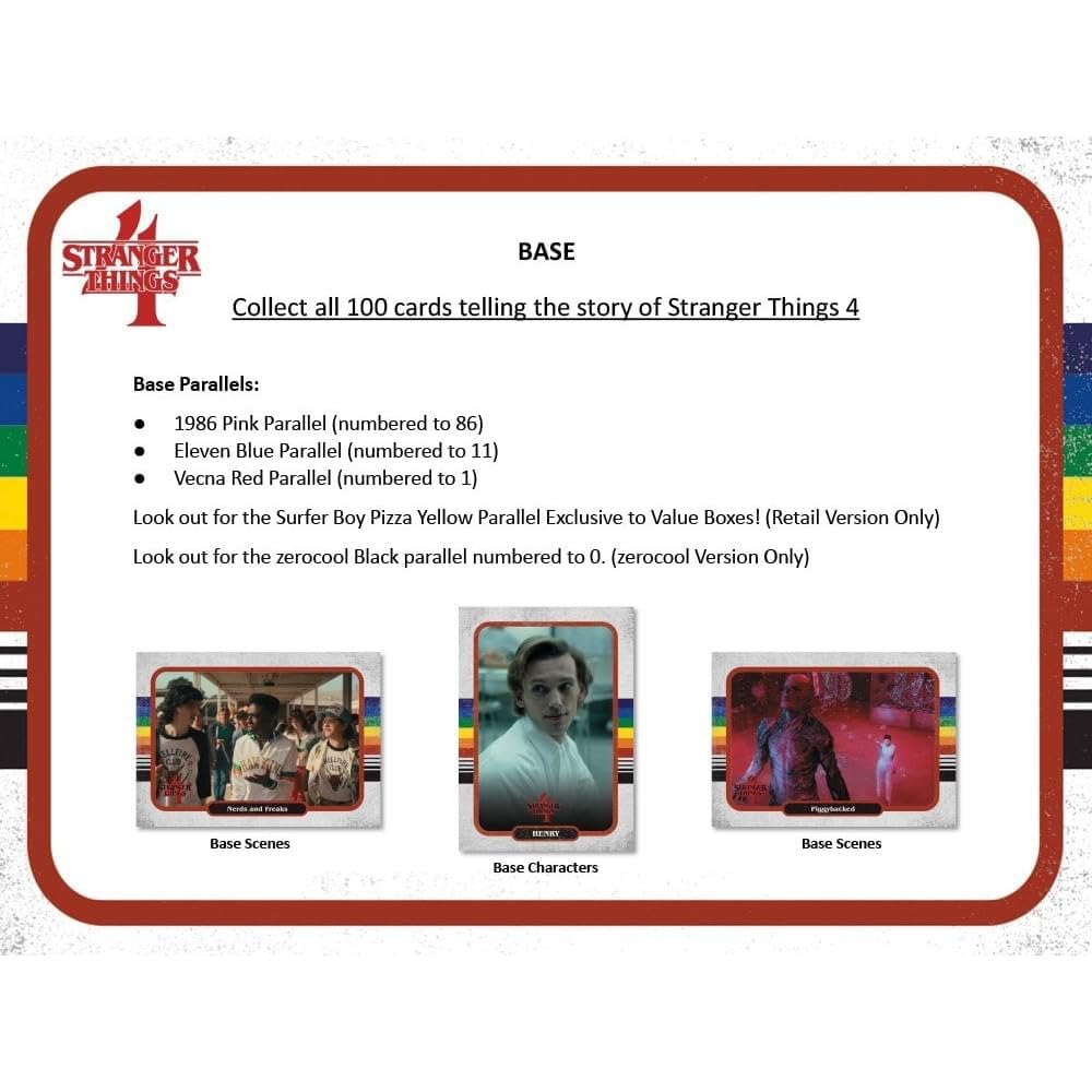 ストレンジャーシングス カードボックス サイン シリアル