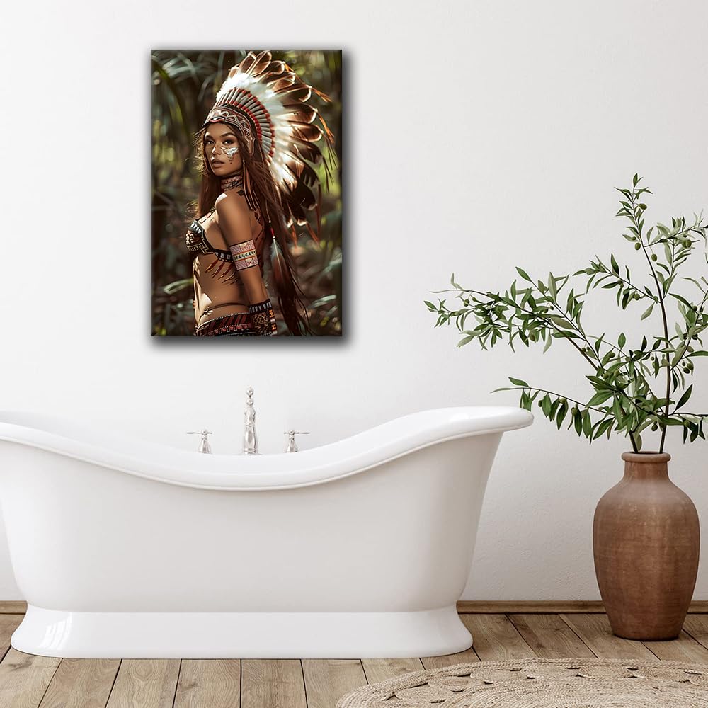 2173❣️ インディアン 女性 オブジェ 看板 【公式通販】