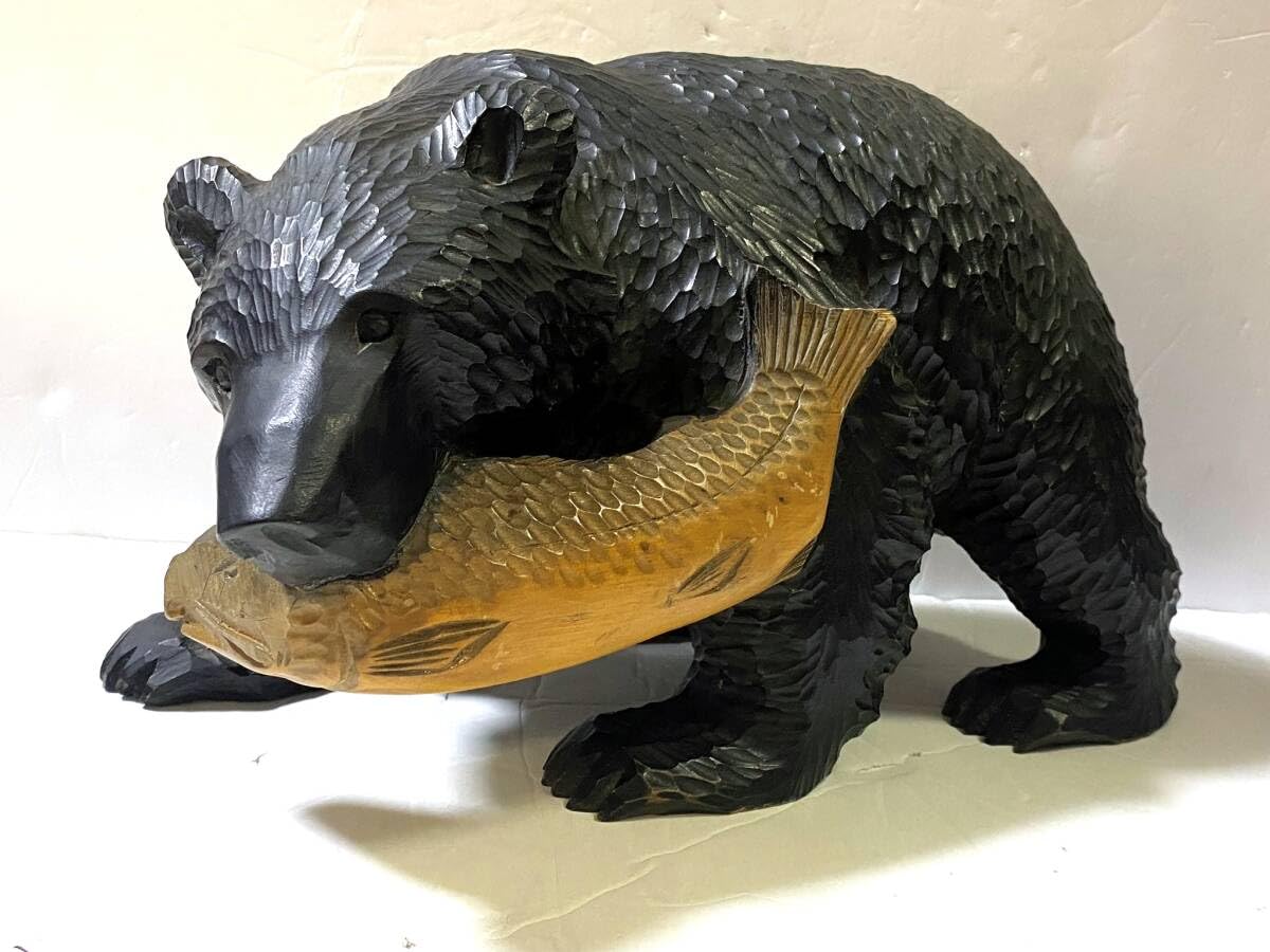 北海道 伝統工芸品 民芸品 郷土玩具 木製 木彫 彫刻 熊ボッコ 置物
