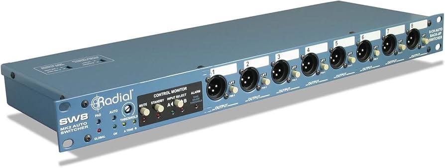 Amazon | Radial ラジアル オート・スイッチャー SW8 mk2 【国内正規