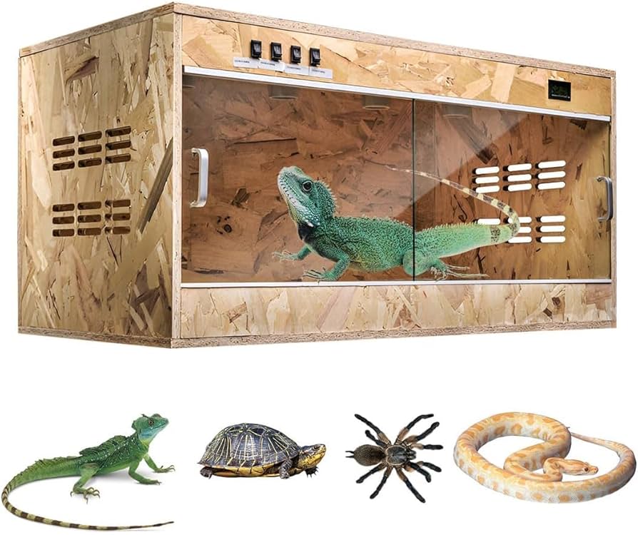 爬虫類ケージ 80×45×40 引き出しカラーケージ 爬虫類 ケージ 飼育