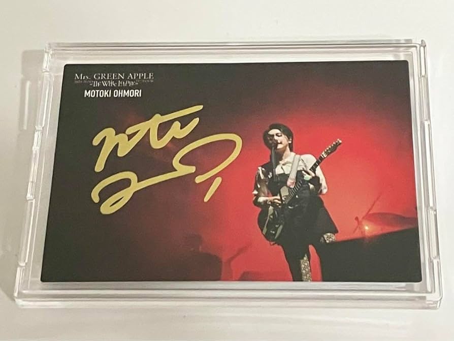 Mrs. GREEN APPLE フォトカ サイン 大森元貴 Mrs. GREEN APPLE