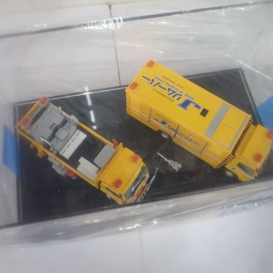 キックスライン特注1/43 車載型溶融噴射式マーカー&超高圧水表面処理