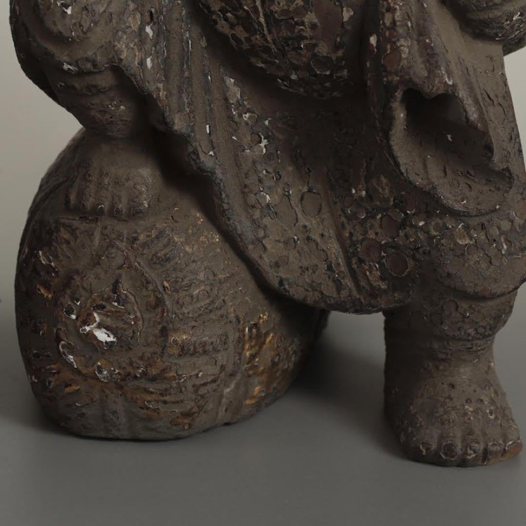 古い 土人形 大黒恵比寿 大黒様 恵比寿様 古美術 古道具 アンティーク