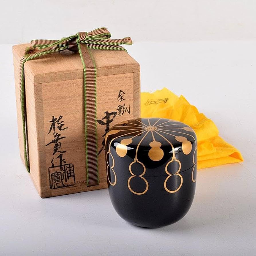 茶道具 山中塗 コマ 独楽 菓子盆 表千家 即中斎 在判箱書 茶道具 山中