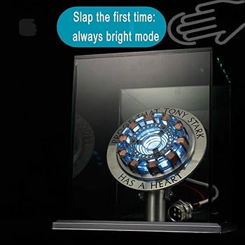 Amazon.co.jp: 新バージョン 1:1 アイアンマン アークリアクター MK1