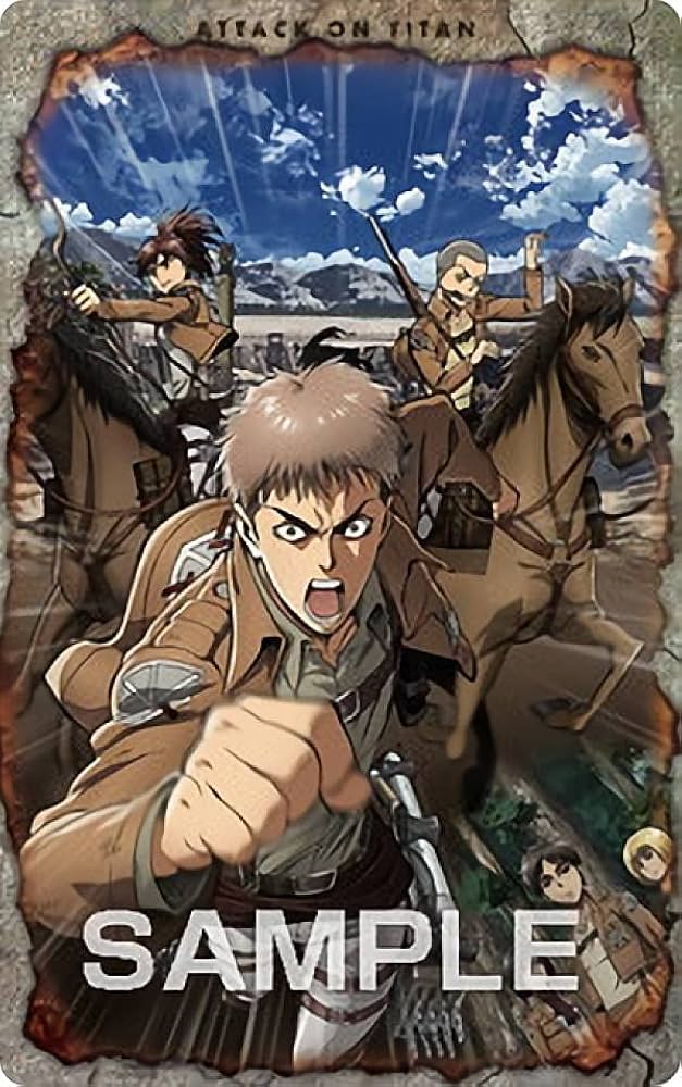 進撃の巨人 巨人展 限定受注生産 複製原画 エレン ミカサ アルミン