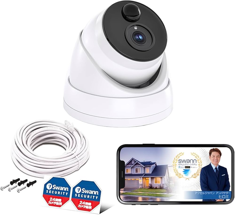 Amazon.co.jp: 【日本正規代理店】Swann セキュリティカメラ NVR 4K