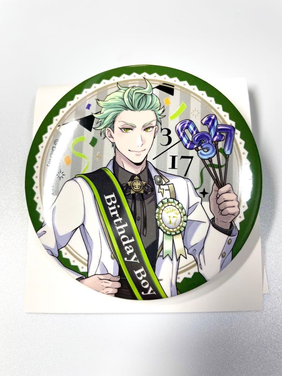 ツイステ セベク バースデー缶バッジ ブルーム ツイステ セベク