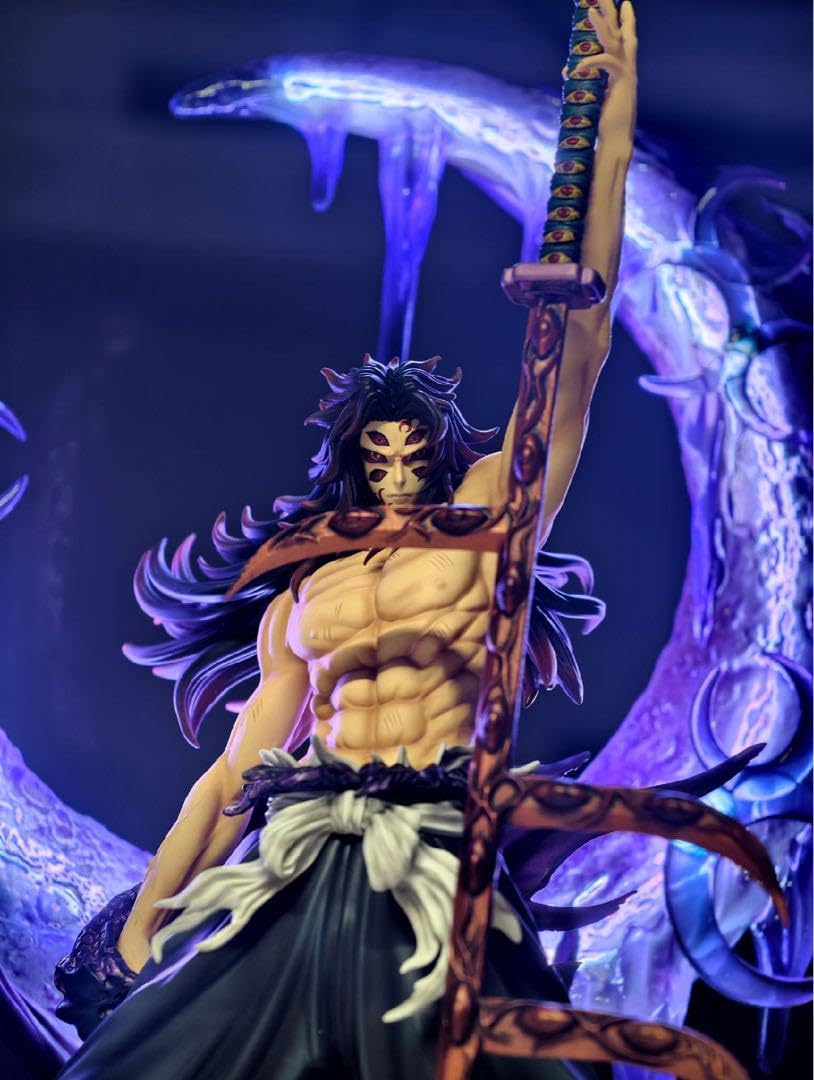 鬼滅の刃 黒死牟 フィギュア ガレージキット 鬼滅