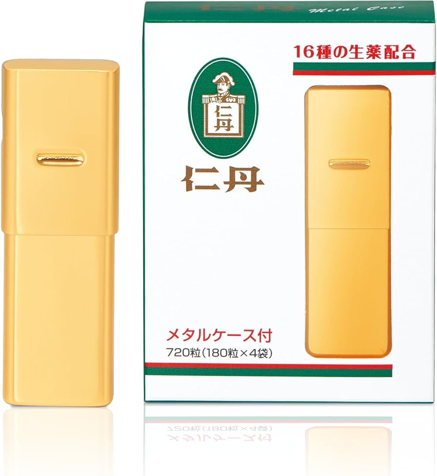 Amazon | 森下仁丹 仁丹メタルケース入 720粒（180粒×4袋） [ 医薬部外