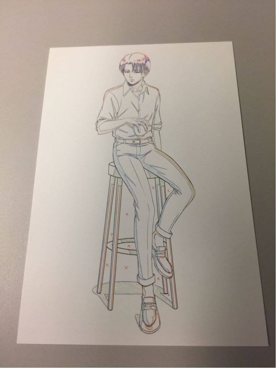 WIT STUDIO】IGストア限定 リヴァイ ポストカード 進撃の巨人