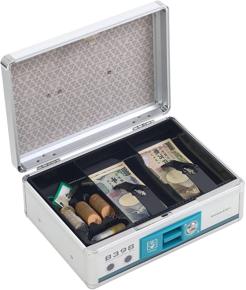 Amazon.co.jp: seathestars 手提げ金庫 キャッシュボックス 小型 A5 B5