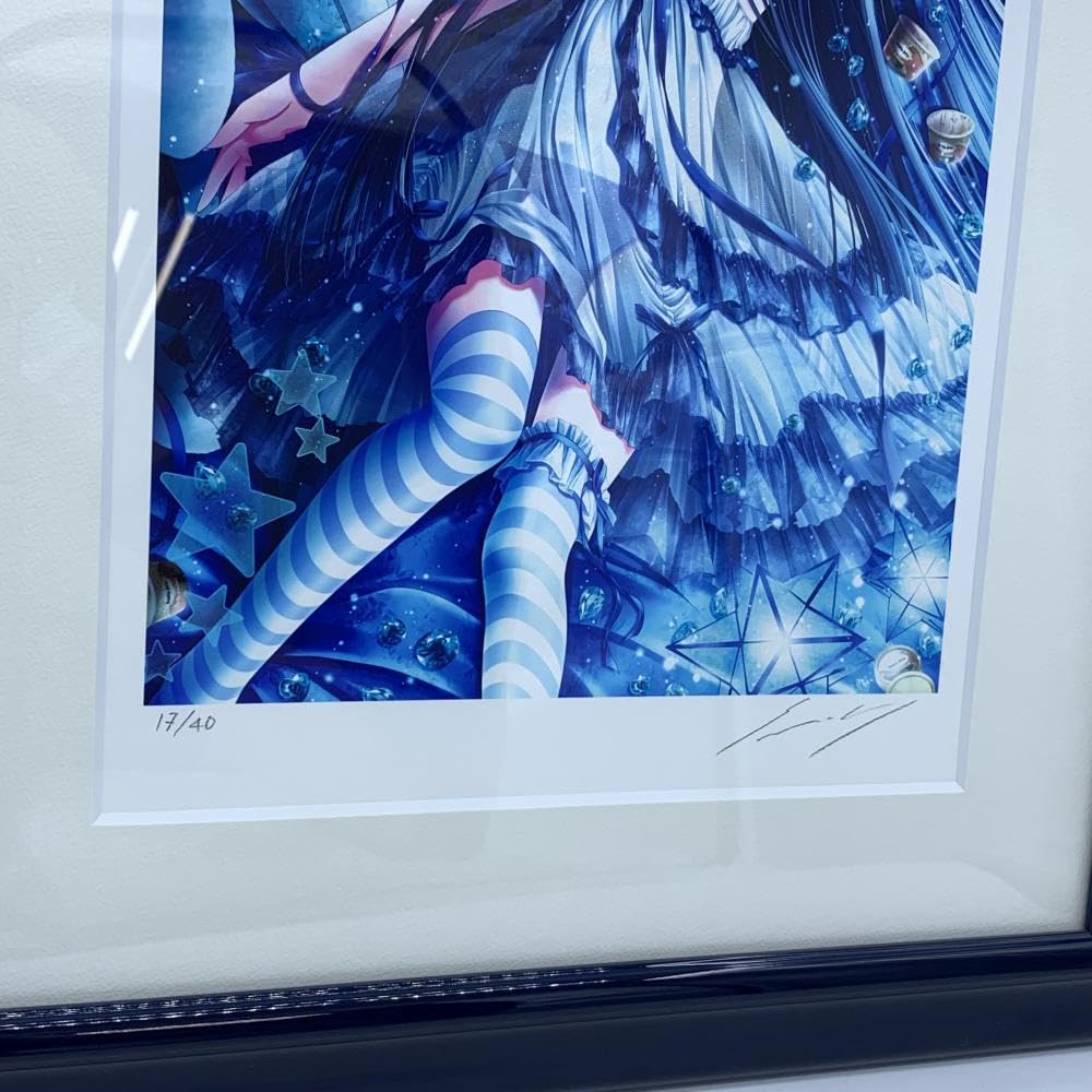 てぃんくる 版画 直筆サインあり CE ミクスドメディア アールビバン