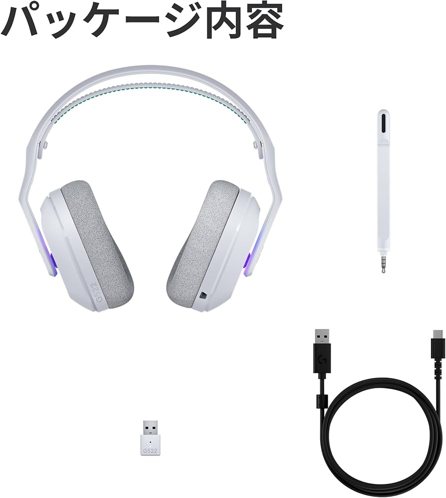 Amazon.co.jp: Logicool G ワイヤレス ゲーミングヘッドセット G522