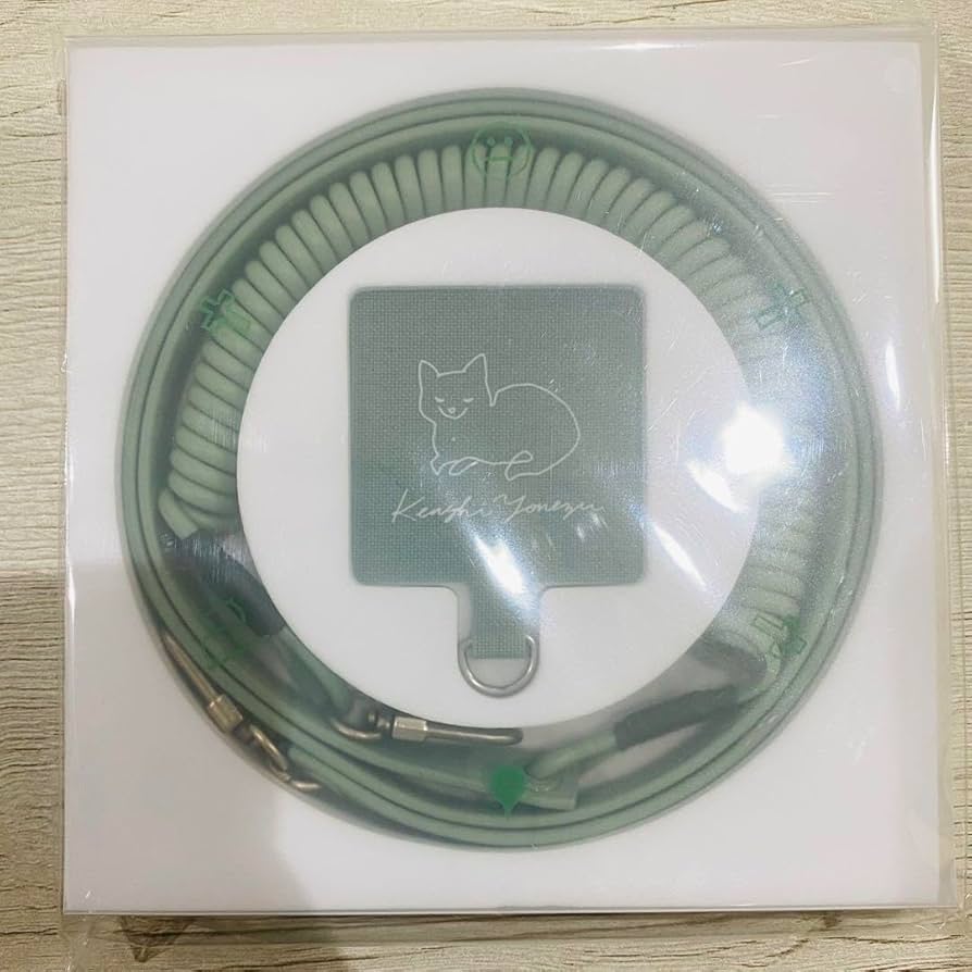 米津玄師 リイシューモバイルストラップ グリーン リイシュー電話