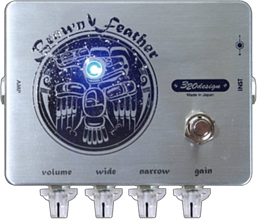 Amazon | 320design Brown Feather ディストーション エフェクター