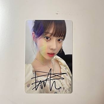 Amazon.co.jp: aespaウィンター サイン入りトレカ : おもちゃ