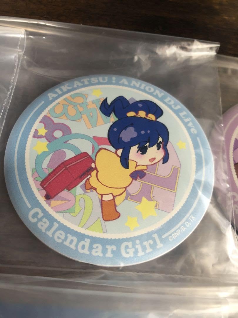 アイカツ アニON マグバッジ 目覚まし時計 カレンダーガール 星宮