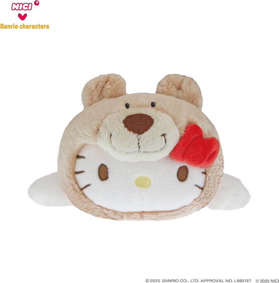 Amazon | NICI×サンリオキャラクターズフィギュアポーチ キティ