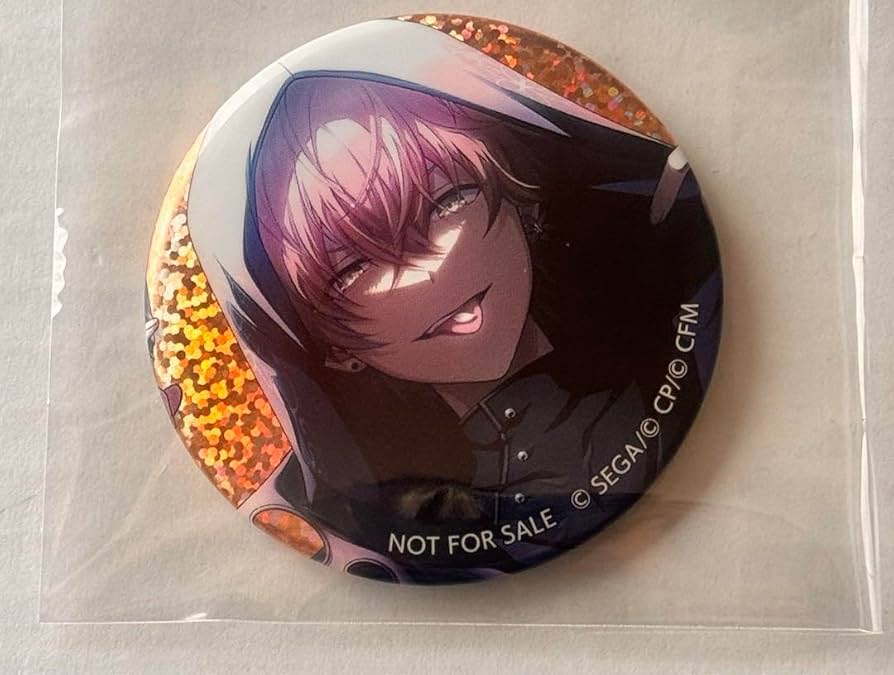 プロセカ 東雲彰人 グリッター缶バッジ 28B プロセカ 東雲彰人 グリ缶