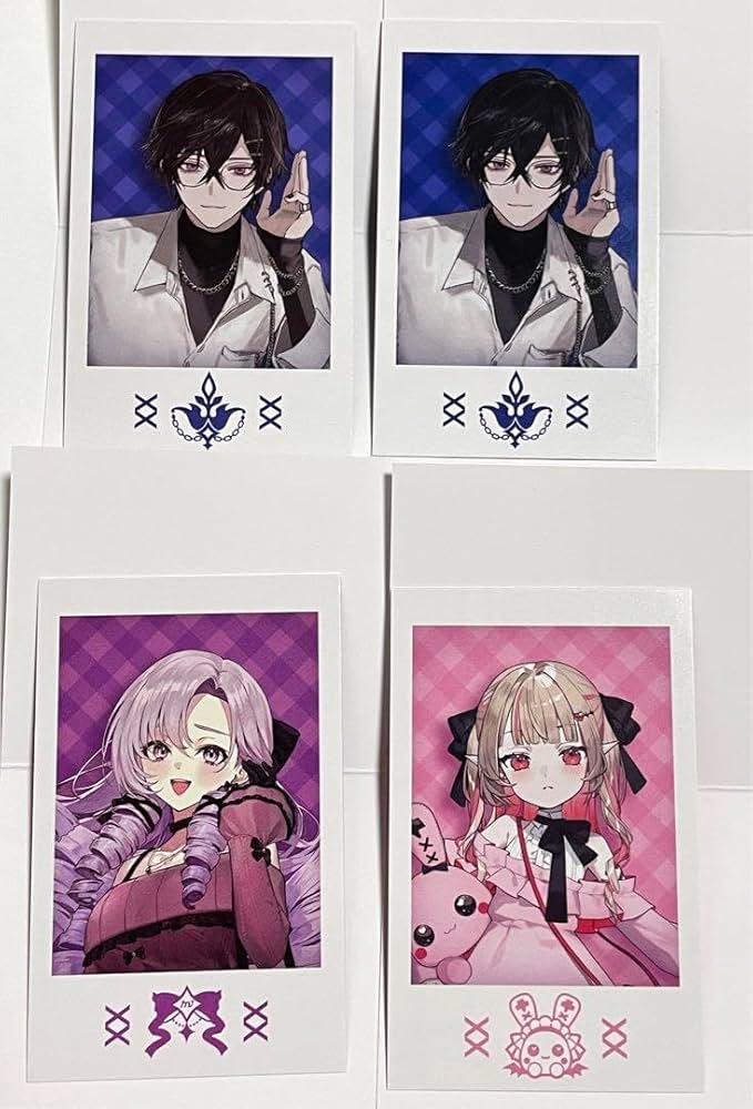 フェスキメ バカラ〙ムチャ チェキ風トレカ 20枚セット Amazon.co.jp